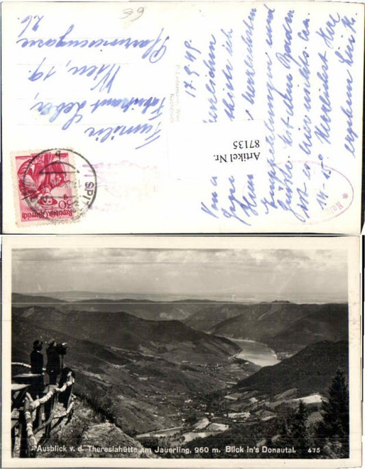 87135,Theresiahütte Jauerling ins Donautal Spitz Wachau