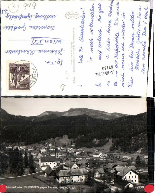 87150,Hohenberg geg. Reisalpe
