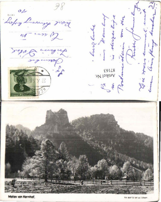 87163,FotoAK RAR Kernhof b. Lilienfeld Hainfeld