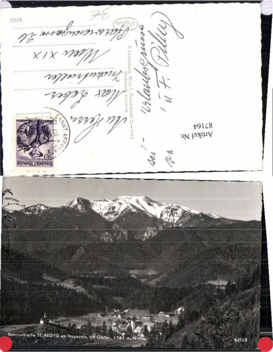 87164,St Aegyd am Neuwalde