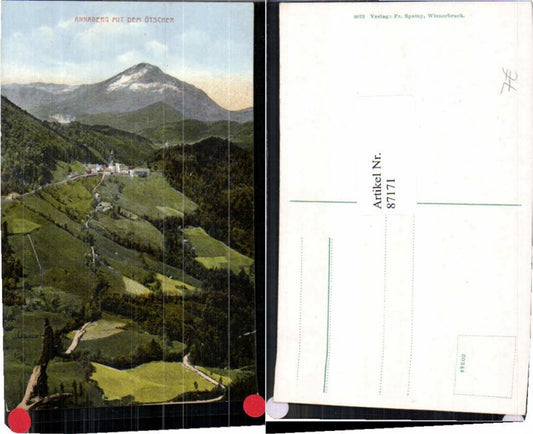 87171,Annaberg m. Ötscher COLOR 1910