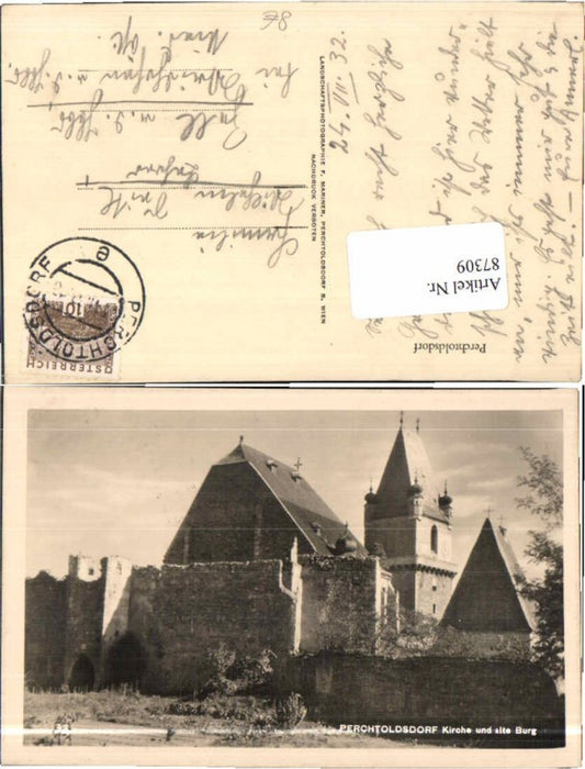 87309,Perchtoldsdorf Alte Burg Kirche