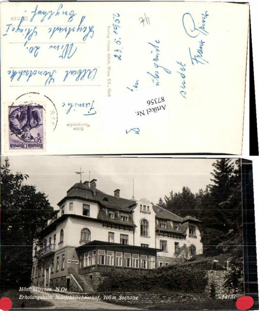 87356,Mönichkirchen am Wechsel Gasthaus Hotel Mönichkirchnerhof