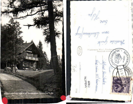 87409,Hubertushütte Sonnwendstein semmering