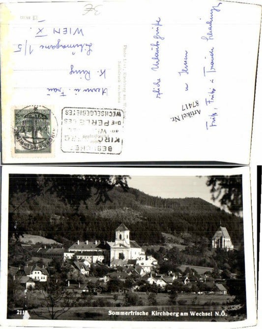 87417,Kirchberg am Wechsel Ortansicht