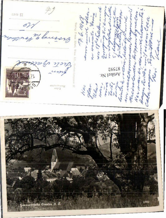 87592,Sommerfrische Gresten Partie