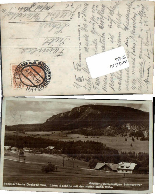 87636,Dreistätten Dreistetten Gasthaus Scherrerwirt Piesting