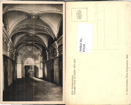 87650,Klosterneuburg Barock Gang Stift