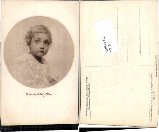 87757,Erzherzog Robert der Erste