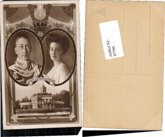 87780,Gustav Liersch Kronprinzenpaar Schloss
