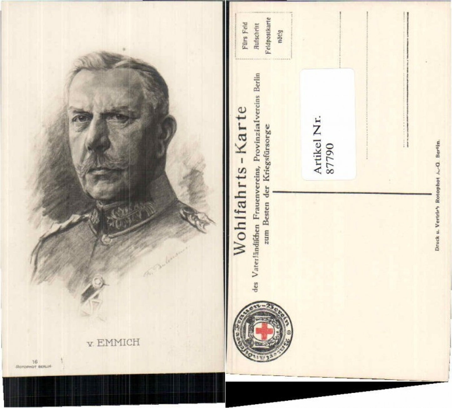 87790,RPH 16 Von Emmich Eisernen Kreuz