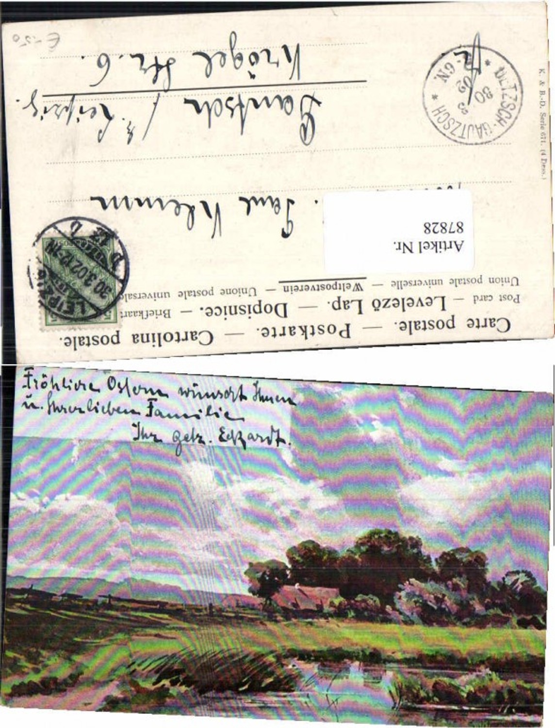 87828,Splitgerber jun. Tolle Landschaft