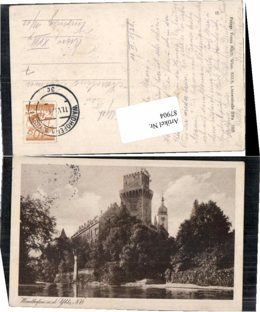 87904,Waidhofen a.d. Ybbs Schloss Partie 1925