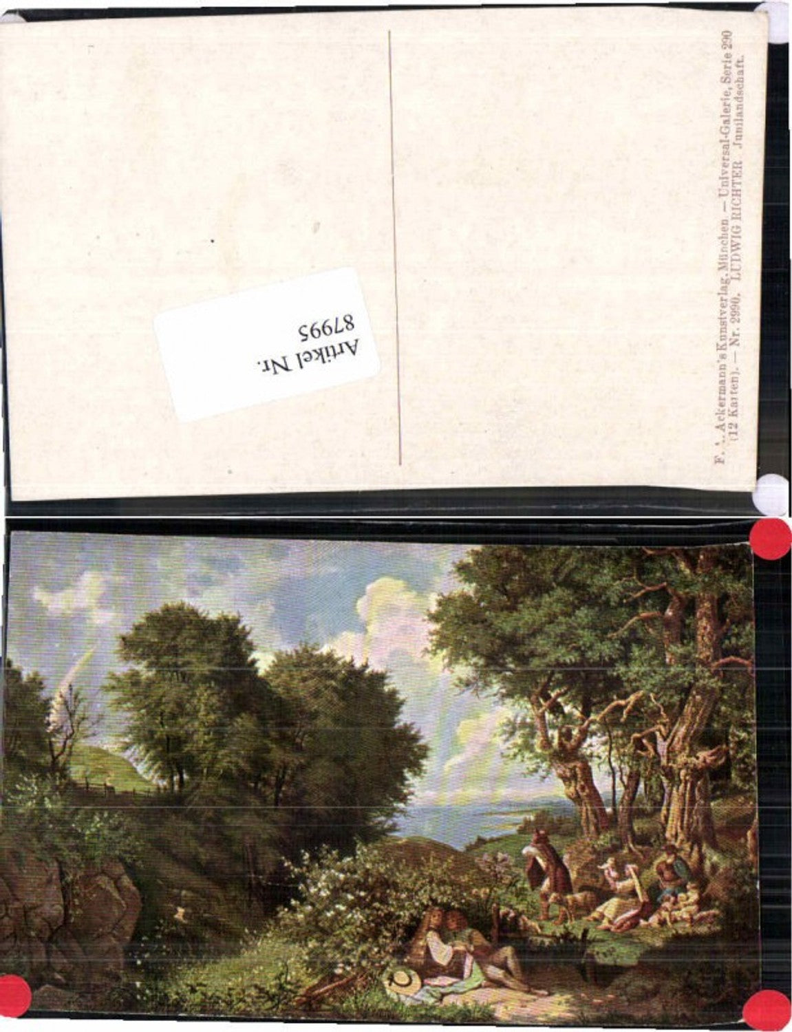 87995,Ackermann 2990 Ludwig Richter Junilandschaft