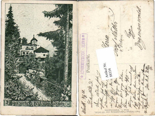 88334,Ulf Seidl Eingang Feste Werfen Hohenwerfen Salzburg