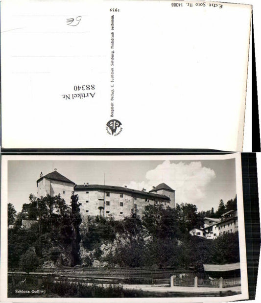 88340,Schloss Golling Partie um 1939