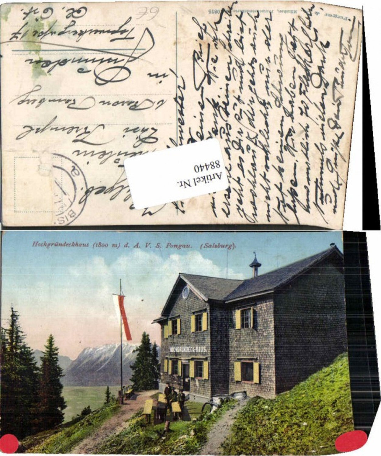 88440,Hochgründeckhaus b. Bischofshofen Purger Co 10875