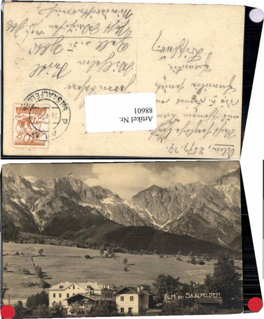 88601,FotoAK Alm bei Saalfelden 1927
