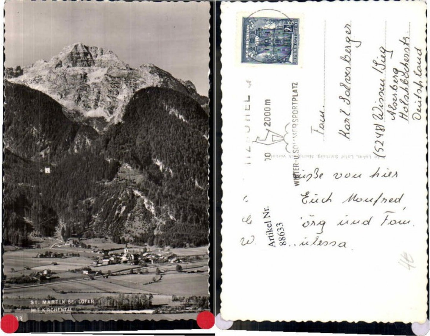 88633,St Martin bei Lofer Kirchental