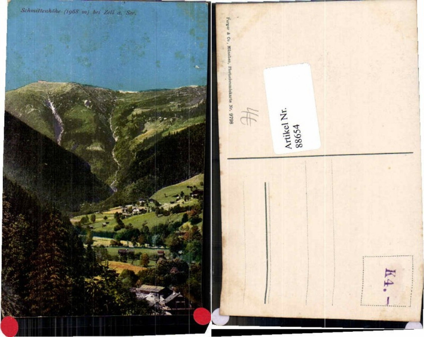 88654,Schmittenhöhe Zell am See Purger Co 9798