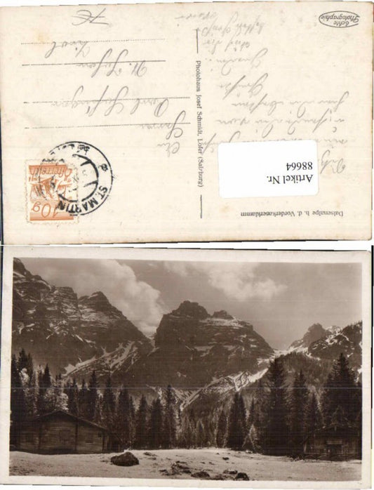 88664,Dalsenalpe Vorderkaserklamm Lofer St Martin Unken