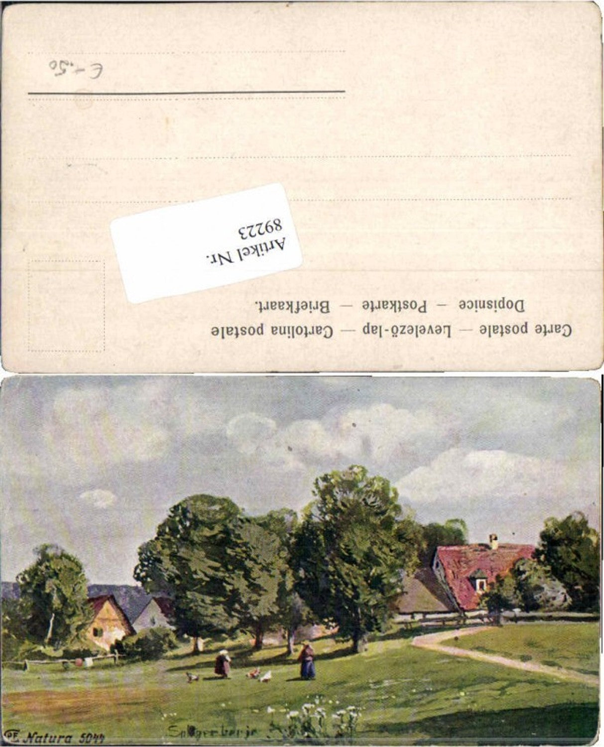 89223, Splitgerber Jr. Great farmhouse landscape