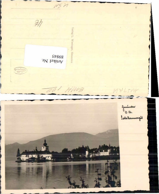 89845,Gmunden m. Schloss Ort