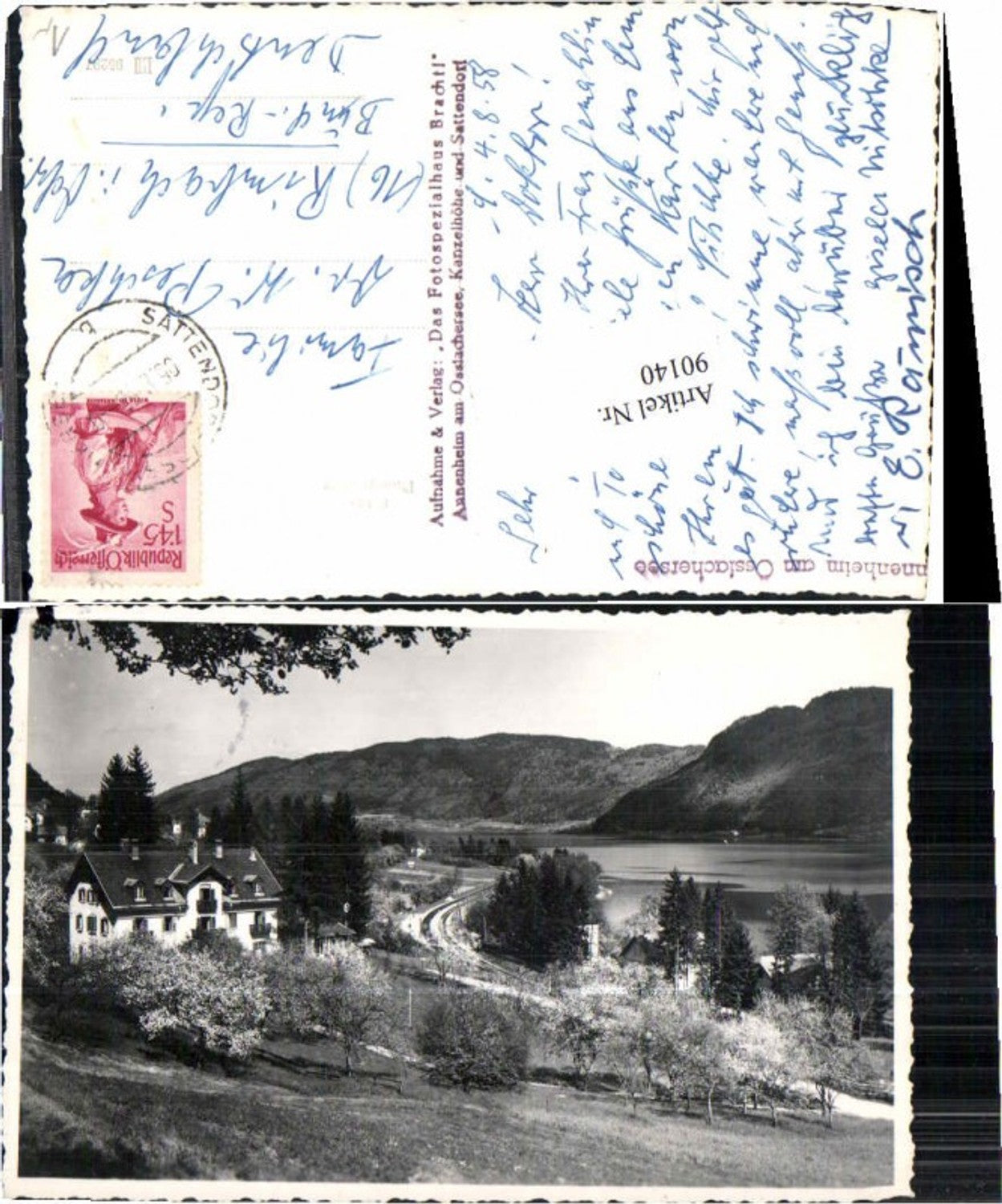 90140,RARE FotoAK Annenheim am Ossiachersee