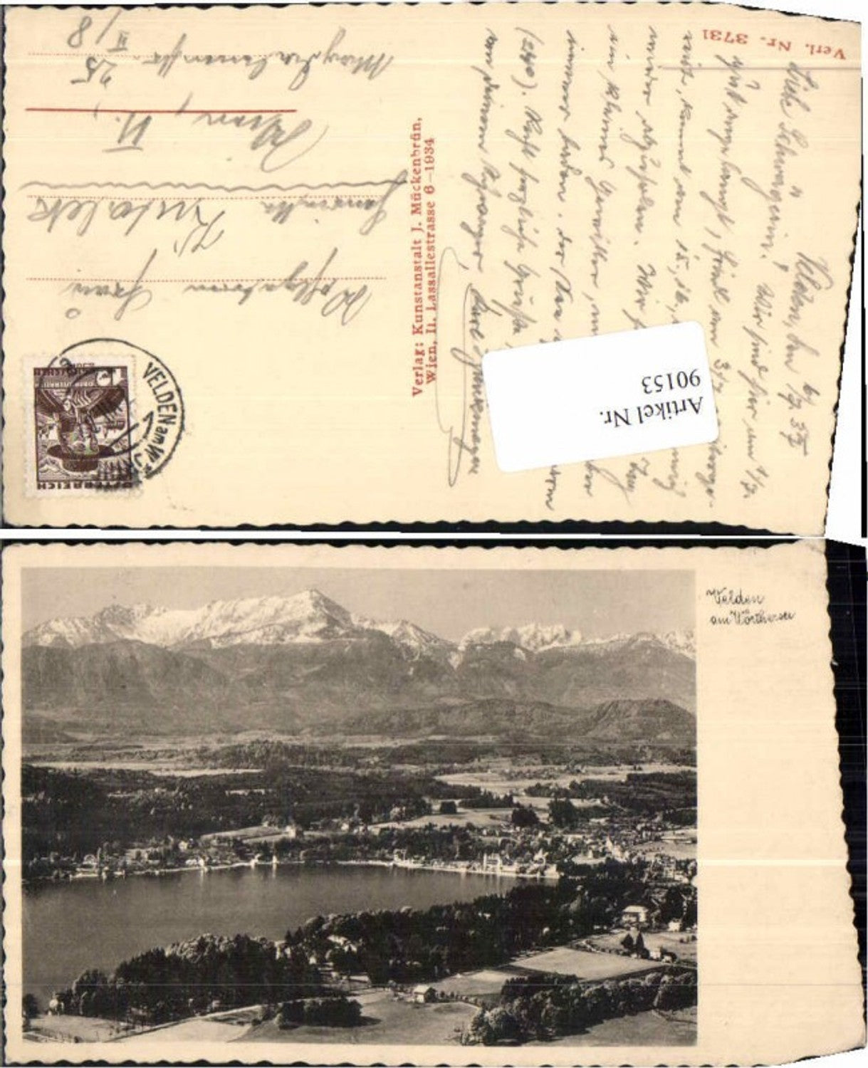 90153,Velden am Wörthersee 1934