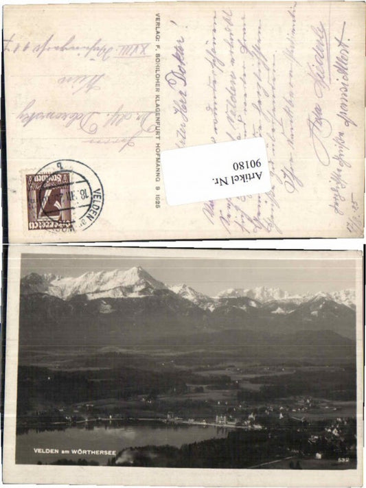 90180,Velden am Wörthersee Totale 1925