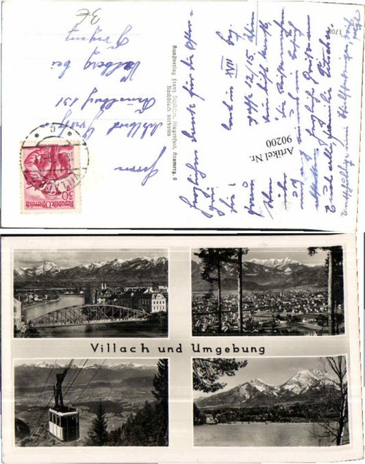 90200,Villach Umgebung Seilbahn Kanzelbahn