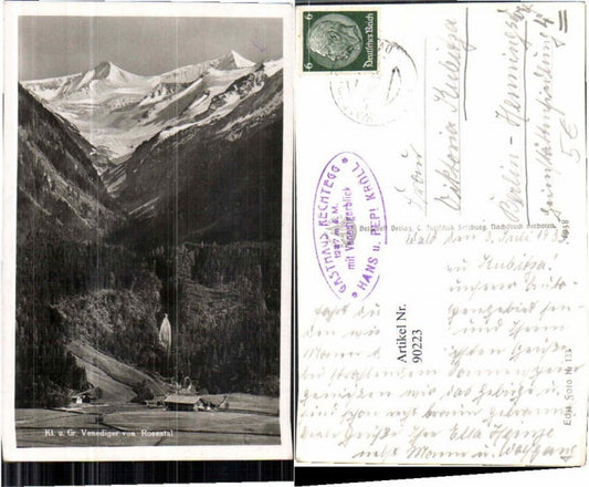 90223,Rosental KLeinvenediger Rechtegg Wald