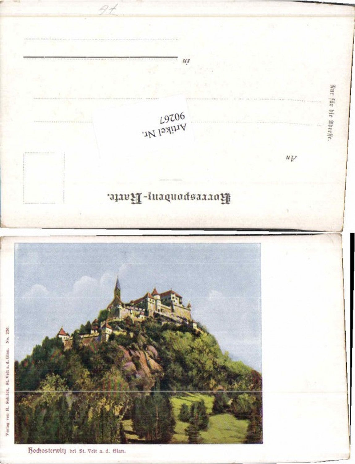 90267, Hochosterwitz b. St Veit ad Glan 1900