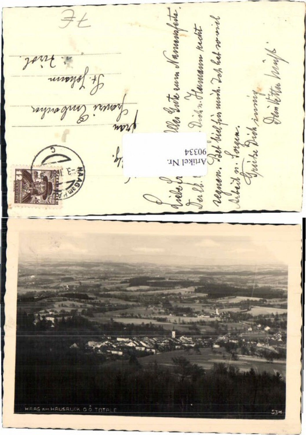 90334, Haag am Hausruck long shot 1935