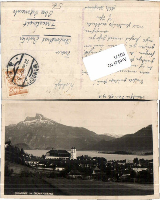 90371,Mondsee m. Schafberg 1925