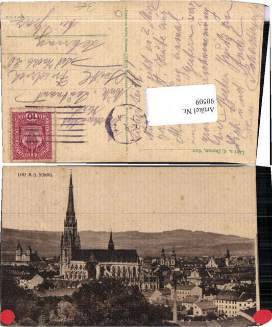 90509,Linz a.d. Donau Totale 1915