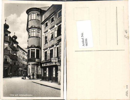 90596,Linz a.d. Donau Altstadt Strassenmotiv