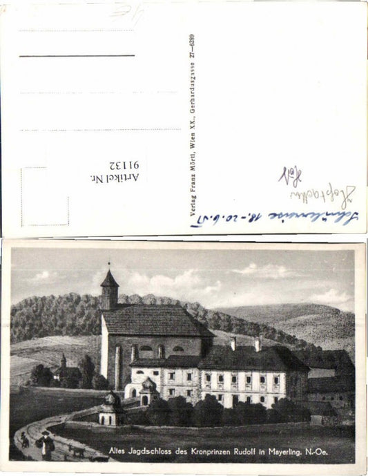 91132,Mayerling Jagdschloss