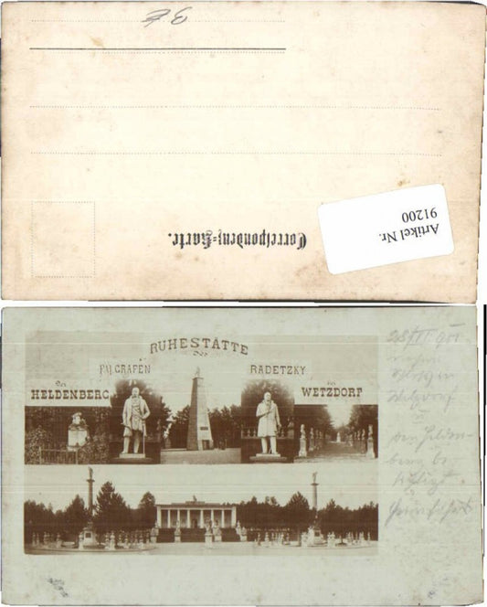 91200,Wetzdorf Heldenberg 1901