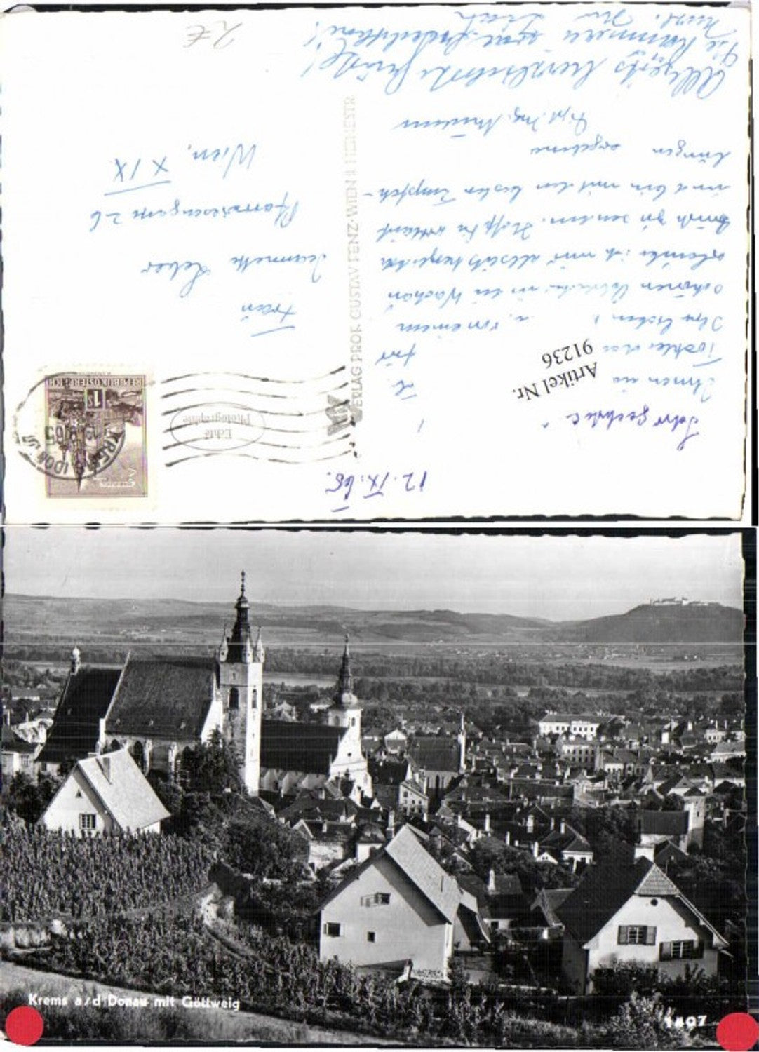 91236,Krems a.d. Donau m. Göttweig Mautern