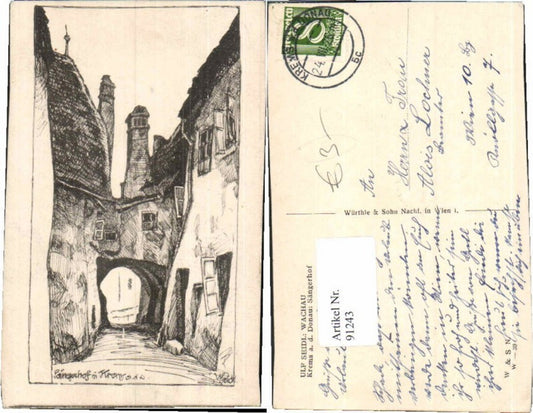 91243,Krems a.d. Donau Ulf Seidl Sängerhof