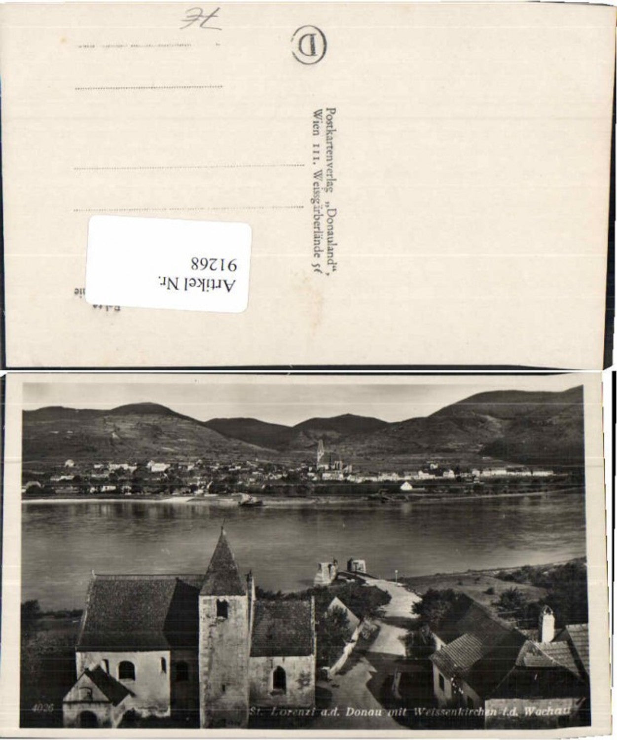91268,St Lorenzi a.d. Donau Wachau Weissenkirchen Spitz