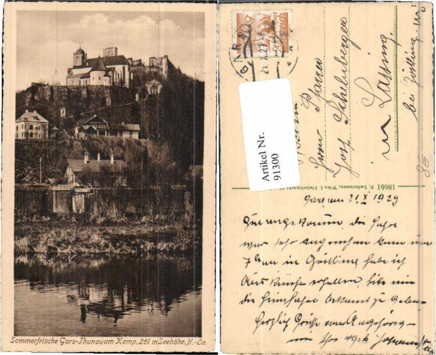 91300,Sommerfrische Thunau bei Gars am Kamp