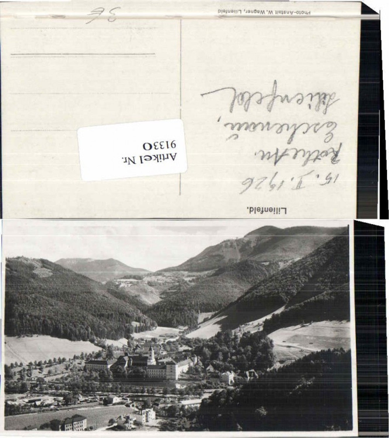 91330,Lilienfeld Totale 1925