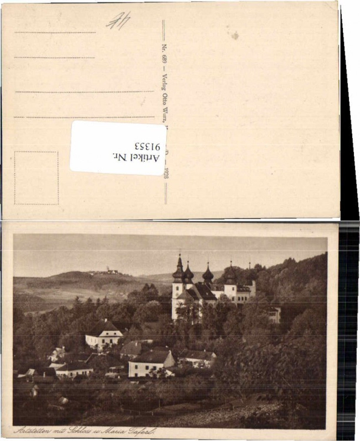 91353,Artstetten m. Maria Taferl Schloss Melk