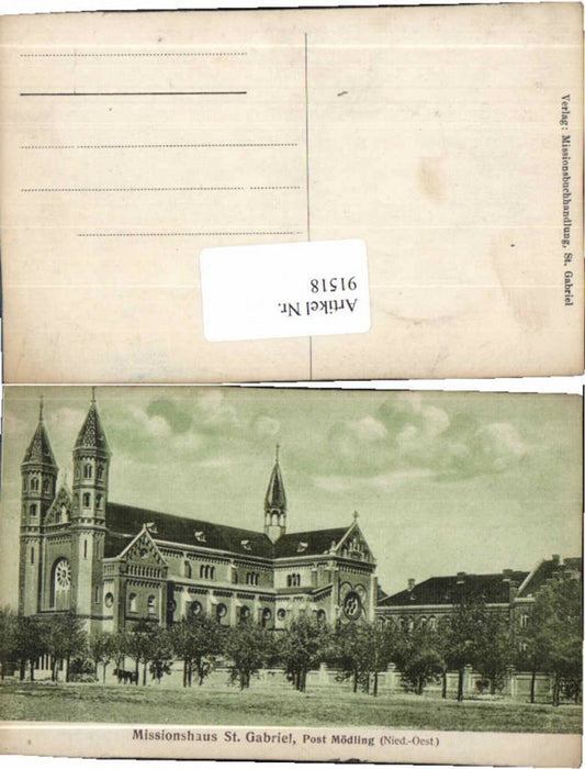 91518,Missionshaus St Gabriel bei Mödling