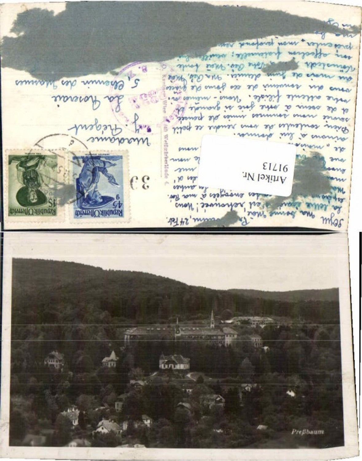 91713,Pressbaum bei Wien Totale