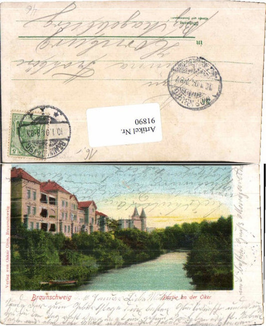 91890,Braunschweig Partie a.d. Oker 1904