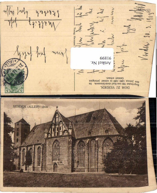 91899,Verden Aller Dom 1913