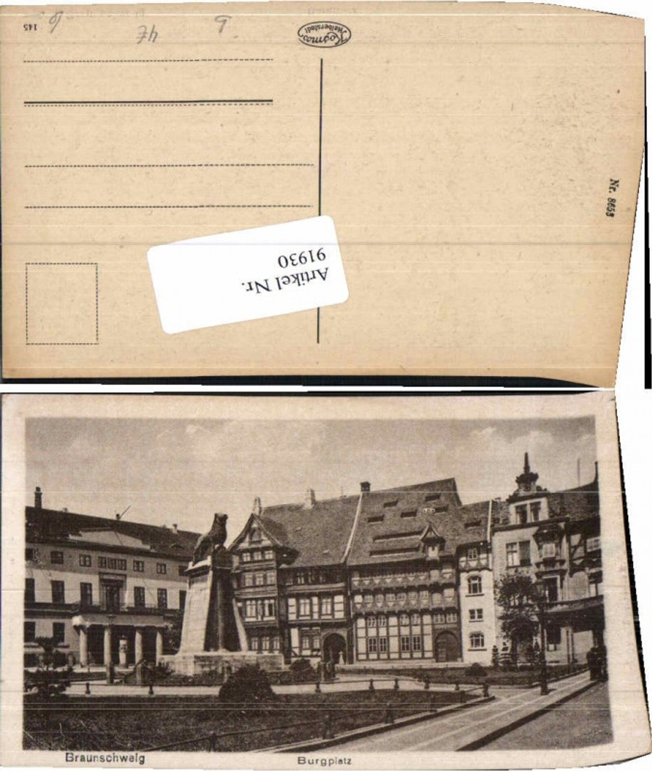 91930,Braunschweig Burgplatz